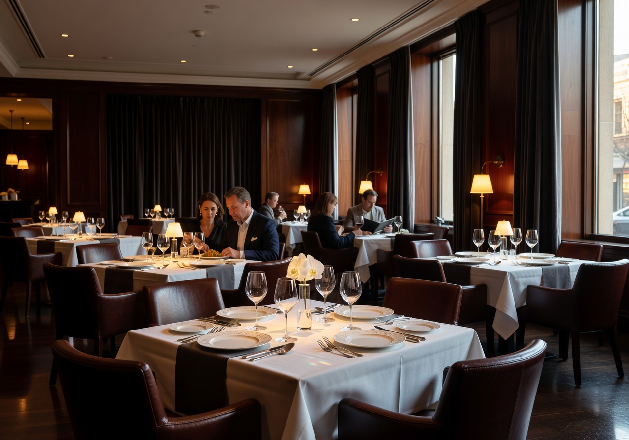 Fine dining restaurant