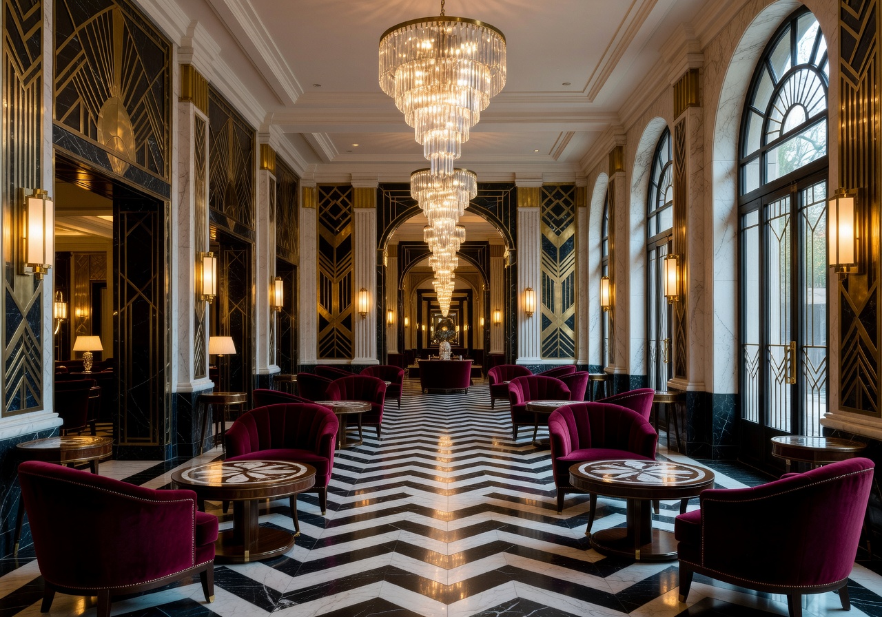 Hotel Lilla Roberts art deco interior